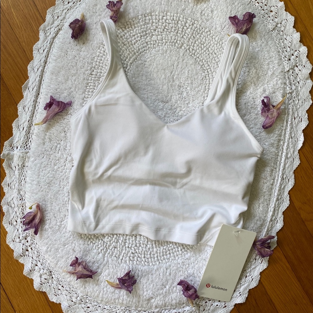 NWT White Lululemon Align Tank - Picture 3 of 4